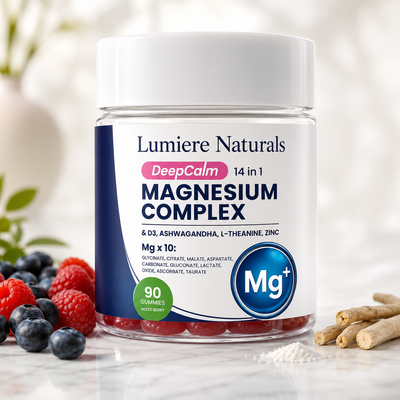 Lumiere DeepCalm 14-in-1 Magnesium Gummies