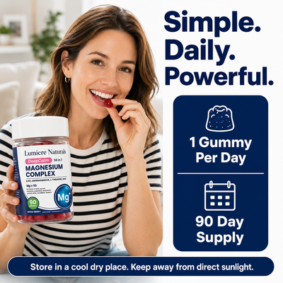 Lumiere DeepCalm 14-in-1 Magnesium Gummies
