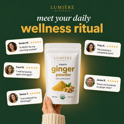 Lumiere Organic Ginger Powder