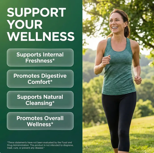 Lumiere ChloroZen Chlorophyll Capsules — Internal Deodorant & Gut Cleanse